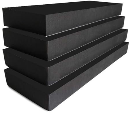 YOGOTEU Dicker wasserdichter Garagentor-Wandschutz, Eckstoßstange, Schaumstoff-Wand-Eckenschutz, Auto-Aufkleber, Schwarz, 300 x 100 x 30 mm