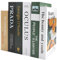 6 PCS Fashion Fake Books, Decorative Books for Home décor,Hardcover Display Books for Coffee Tables/Shelves,Storage Book for Home Decor Bookshelf Coffee Table Display Shelves for Home Stacked (C)
