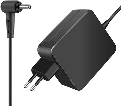 JCEQNVWL 65 W 19 V 3.42 A Laptop Charger AC Adapter Compatible for ASUS Vivobook S14 S15 Zenbook UX303U UX305 UX305F UX410U Chromebook C200 C300 Notebook AC Adapter (Output Interface: 4.0 x 1.35 mm)