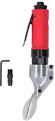 Tijera neumática de alta eficiencia, cizalla industrial de aire, herramienta de corte neumática recta de aleación de zinc para fábrica