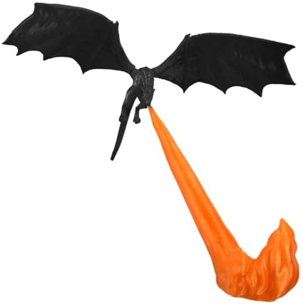 Drachenflamme Buchecke, 3D Kunstharz Drachen Buchstützen, Dekorative Bücherregal mit Feuerspeienden Drachen für Leseratten, Bücherliebhaber und Sammler