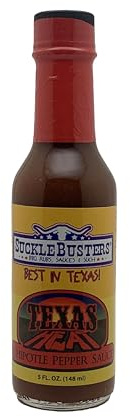 Suckle Busters Texas Heat Premium Pepper Sauce, Chipotle, 5 Ounce