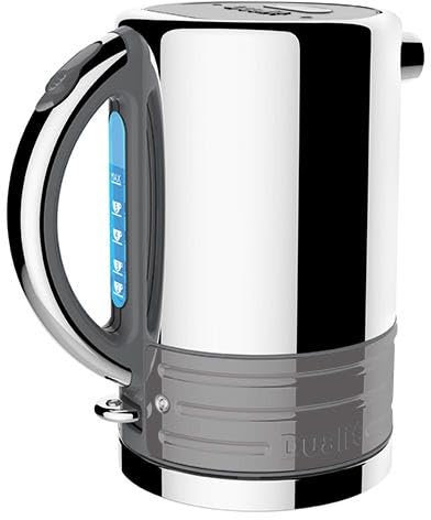 Dualit Architect Grey and Metallic Silver Kettle