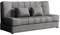 Mirjan24 Schlafsofa Sonik mit Bettkasten, Couch mit Schlaffunktion, 3 Sitzer Sofa, Bettsofa, Farbauswahl, Polstersofa, Schlafsofa, Couchgarnitur (Chester 18)