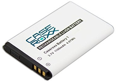 caseroxx Handy Li Ion Akku kompatibel mit Doro 2404, Ersatzakku für Ihr Telefon (1100 mAh)
