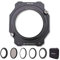 JONGSUN Porte Filtre, Support Filtre Photo Kit Système Carré, Filter Holder, Métal Aluminium pour Filtre 100x100mm 100x150mm (Contient Filtre CPL dédié + Anneaux Adaptateurs 67mm 72mm 77mm 82mm)