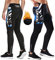 NICEWIN Pantalones de Ciclismo para Hombre Pantalones Acolchados en 3D para Bicicleta de Carretera Medias largas con Bolsillos para Andar en Bicicleta al Aire Libre Polar Azul M