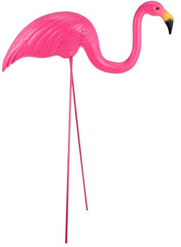 Cabilock Kreative Flamingo Dekoration aus Kunststoff, 1 Stück für Garten