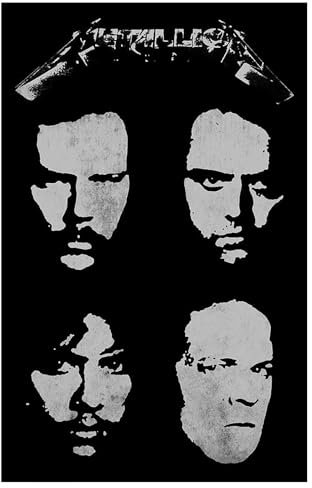 METALLICA FLAGGE FAHNE BLACK ALBUM POSTERFLAGGE POSTER FLAG STOFF