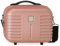 Roll Road India Trousse de Toilette Adaptable avec bandoulière Rose 29 x 21 x 15 cm Rigide ABS 9,14 l