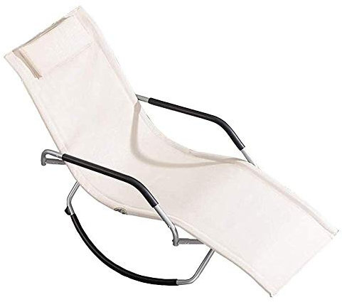 CAPXXIN Loungesessel, tragbarer Klappsessel, Schaukelstuhl für ältere Menschen, Balkon, Sonnenliege, Erwachsene, Büro, Mittagspause, Strandstuhl, Gewicht 200 kg Needed