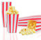 XIANGLONGY 24 Stück Popcorn Box, Popcorn Tüten Klein, Popcorntüte, Popcorn Becher, Popcorntüten Klein Für Party-Popcorn-Displays