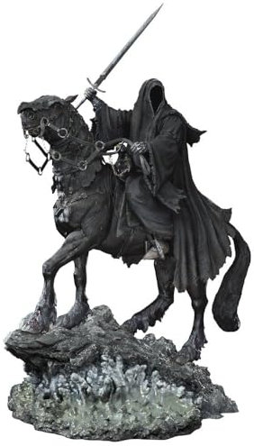 Iron Studios Le Seigneur des Anneaux Statuette 1/10 Deluxe Art Scale Nazgul on Horse 42 cm