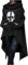 Halloween Hoodie Damen Lang - Oversize Pullover Sweatshirt mit Kapuze Herbst Winter Langarm Hoodie Jacke Top Vintage Kapuzenpulli Totenkopf Drucken irregulär Sweatshirts mit Taschen und Kordelzug