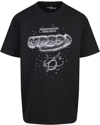 Mister Tee Unisex T-Shirt NASA Moon Oversize Tee Black XXL