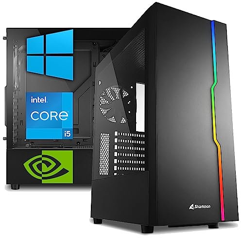 PC GAMING Intel i5 12400F 6 Core 4,40 Ghz - Ram 16 GB - SSD M.2 1 TB - nVidia GTX 1650 4 GB - Windows 10/11 Pro