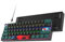 Ussixchare 60 Percent Gaming Keyboard 61 Keys Mechanical Keyboard Rainbow Backlit Ultra Compact Wird Keyboard with Red Switches for Win Ps4/5 Xbox(61 Green)