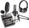 Vonyx CMS400 Podcast Starter Kit with Microphone, 2 Channel USB Mixer Bluetooth Audio Interface and Headphones