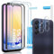 GEEMEE pour Samsung Galaxy A25 5G Verre Trempé +Arrière Caméra Verre Trempé, 【2 Pack +2 Pack】 Ultra Clair 9H Crystal Protection Ecran Anti - Rayures Glass Screen Protector pour Samsung Galaxy a 25 5G