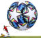 Newtic 2025 Championsleague Ball, Größe 5 Fußball für Kinder und Erwachsene Fußballfans Artikel Fußballliebhaber Geburtstagsgeschenk, für Regelmäßiges Spiel und Training