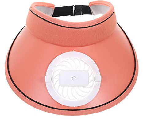CATIEBYE Usb Rechargeable Fan Sun Hat Large Brim Uv Visor for Beach Outdoor Activities