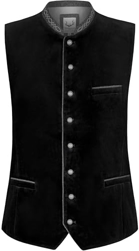 Bergfeuer Herren Trachtenweste Lorenzo Trachtenweste (1er Pack)