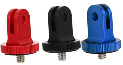 ETHZZLE 3pcs Ptz Adjustment Dial Tripod Mount Adapter Screw for Cameras Phones