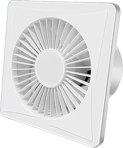Ventilatore da Bagno, 150X150mm, Foro 100mm, Profondità 100mm, 15W 230V 50Hz, 98m³/h 35dB