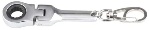 ciciTree 10mm Ratschenschlüssel Schlüsselkette Portable Flexkopf Schlüsselhalter Ring