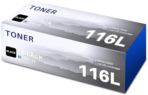 Halloya MLT-D116L Tonerkartusche Kompatibel für Samsung MLT-D116L D116S für Samsung Xpress M2675F M2675FN M2885FW M2835DW M2825DW M2825ND M2675FN M2625D M2875FD M2875FW M2835 M2885 M2675 (1er-Pack)