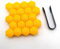 VBNYBA Radnabenmuttern 20Pcs 17/19/21mm Auto Rad Mutter Bolzen Kopf Abdeckung Kappe Schutz Bolzen Felgen Außen Dekorieren Geändert Teile(5,17mm 20pcs)