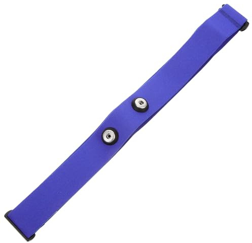 Mipcase Brustgurt Verbindung Elastischer mit Herzfrequenzüberwachung zur Nylonband Multifunktionaler Kabelloser Verstellbar für Jogging und Running