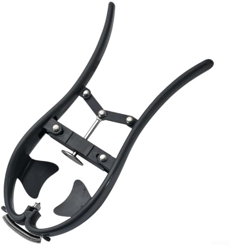 Upluxmira Casse-œuf en acier, ouvre-œuf automatique avec séparateur blanc, gadget de cuisine en forme de poisson, œufs crus, coupe-fissures et cuisine, appareil argenté de 21,9 cm (sans récipient)