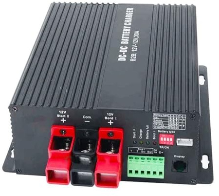 Inverter Convertisseur Chargeur Intelligent Universel CC-DC Lifepo4 12V 90a Batterie Au Lithium-Plomb pour Camping-Car Yacht 4WD(Main)