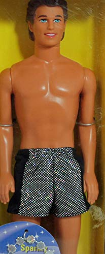 Sparkle Beach Ken Barbie Doll with a Bracelet for You