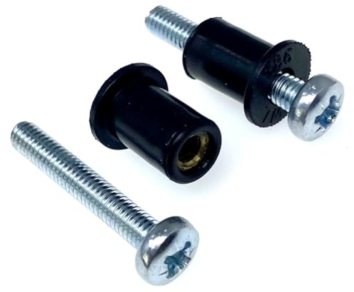 W4 Rubber Cavity Fixer - Black, 2 Pack
