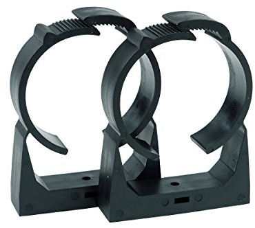 Alphacool AGB Universal Halterung Clip-On 60mm - Schwarz 2 Stück