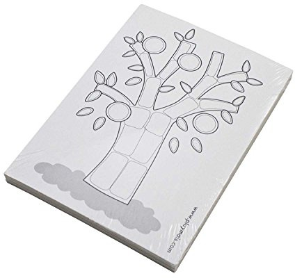 PlayMais 160082 - Card Set, 24 Karten zum Bekleben, Bastelset, schwarz / weiß