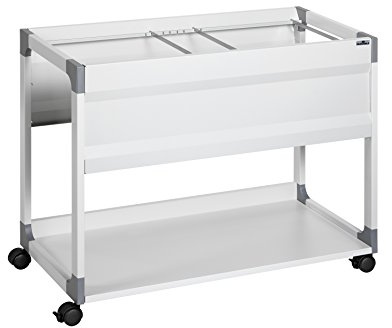 Durable System File Trolley 100 Multi, grau, 378510