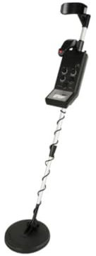 Velleman Metalldetektor, wasserdichte Suchspule 20 cm, Analoganzeige, Suchtiefe 12 cm