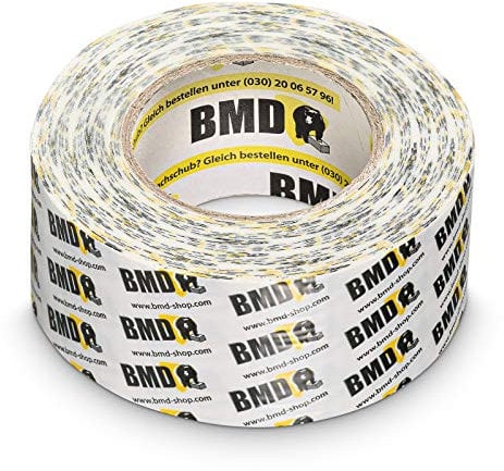 BMD Multi Klebeband | 50mm x 25m | 4 Größen | für Innen & Außen | UV-Beständig | für Unterspannbahnen, Dampfbremsen, Dampfsperren | nach DIN EN 4108 Teil 11 | Profiqualität Made in Germany