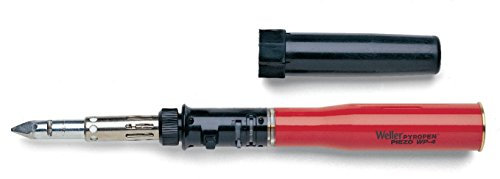 Weller WP4 Piezo (T0051607499) Kabelloser Gas-Lötkolben mit Piezo-Zündung, Kompakter und Einfacher Transport