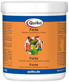 Quiko Forte 500g - Mineralien, Spurenelemente und Vitamine für Ziervogel