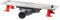 Wirquin 30723944 Caniveau douche à l'italienne Venisio Slim+ L.300 mm avec grille réversible en inox, chromé