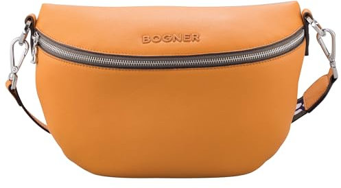 Bogner Courchevel Sina Schultertasche Damen Tasche aus Leder, mhz, 10x20x30 cm
