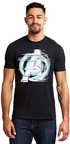 Marvel Men's Endgame Quantum Logo T - Shirt (Pack of 1)