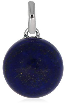 XEN Anhänger mit 10 mm Lapis Lazuli ca. 4,50 ct. rhodiniert