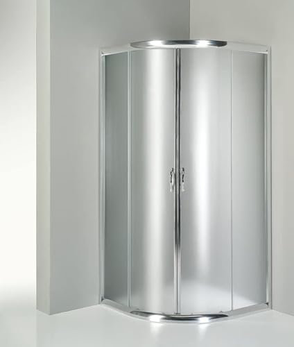 Hydra Box Doccia semicircolare 90x90 cm Opaco Serie n