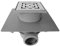 Bodenablauf Multiablauf Badablauf Abwasserablauf Kanalisation DN50 DN75 Keller - VONLIS® mit Flansch