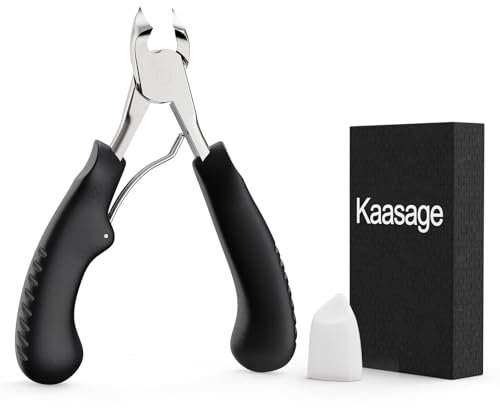 Kaasage Pince coupe-ongles pour tous les types d'ongles, ongles d’orteils, ongles incarnés, paronychia, ongles durs, convient pour hommes, femmes et personnes âgées
